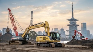 日本の建設重機市場