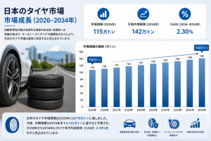日本のタイヤ市場