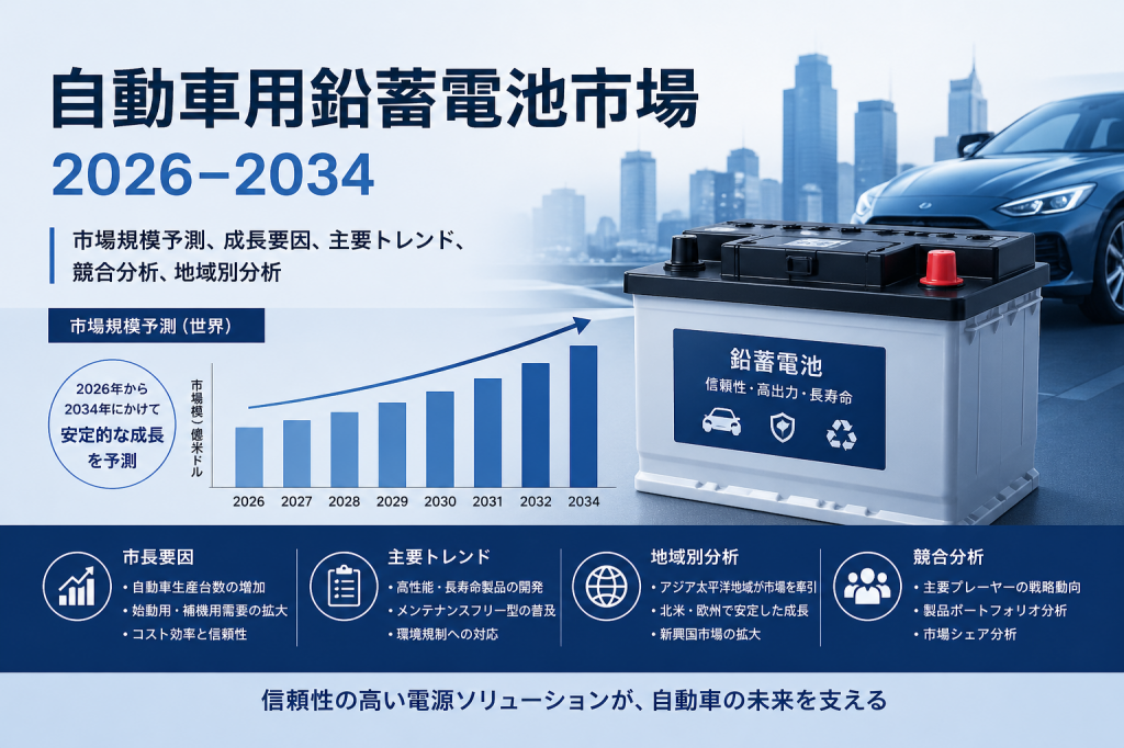 自動車用鉛蓄電池市場