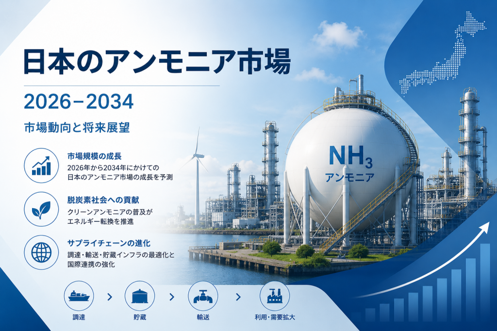 日本のアンモニア市場
