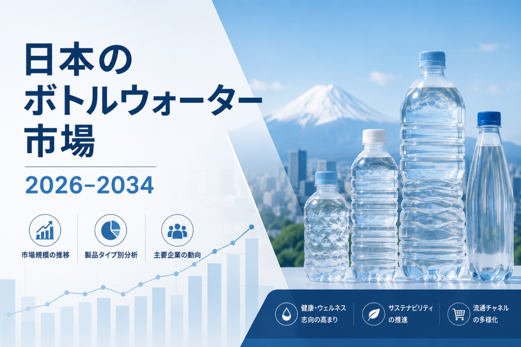 日本のボトルウォーター市場