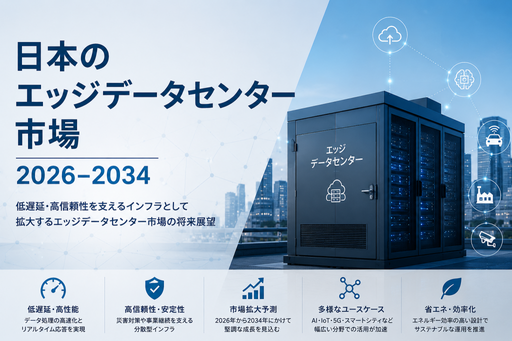日本のエッジデータセンター市場