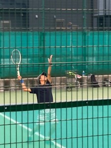 昨日の大学での練習【佐藤直子のテニスがすべて】