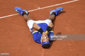 <> at Roland Garros on June 11, 2017 in Paris, France.