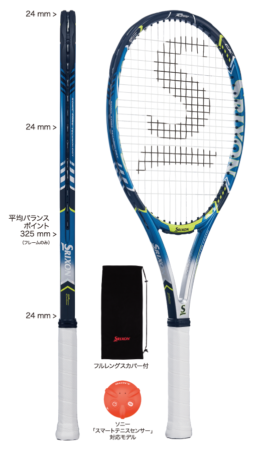 スリクソン:REVO CX4.0 インプレ - 千葉市中央区 ライズテニスサービス