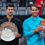 Novak Djokovic e Rafael Nadal (Foto Giampiero Sposito)