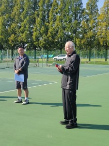 TIU相逢会テニス大会「会長挨拶」