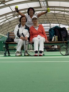母と友達【佐藤直子のテニスがすべて】