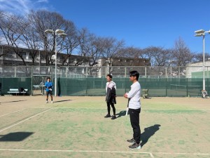 テニス部練習【佐藤直子のテニスがすべて】