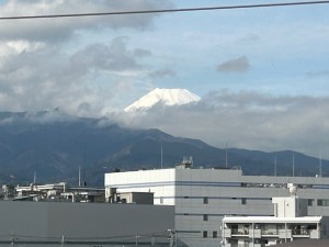 富士山が見えた途端のgood news【佐藤直子のテニスがすべて】