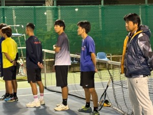 寒くなって来ました【佐藤直子のテニスがすべて】