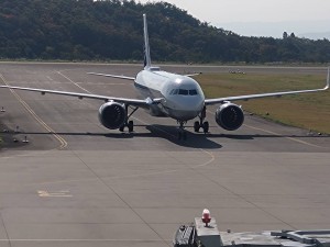 私たちが乗っていた飛行機【佐藤直子のテニスがすべて】