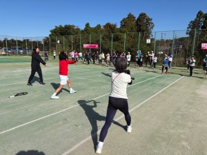 伊藤あおいレッスン会2【佐藤直子のテニスがすべて】
