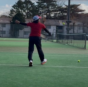 初打ち【佐藤直子のテニスがすべて】