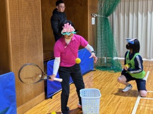 親子ふれあいテニス体験会【佐藤直子のテニスがすべて】