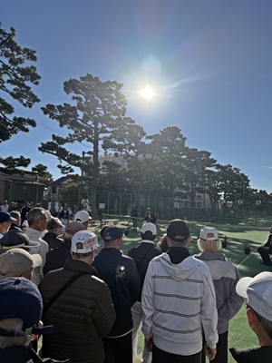 芦屋グランドベテランテニス大会【ちょい不良オヤジ・西尾茂之の辛口ｂｌｏｇ】